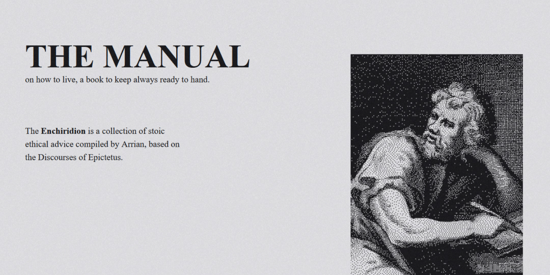 The manual, a compilation of the Enchiridion translations